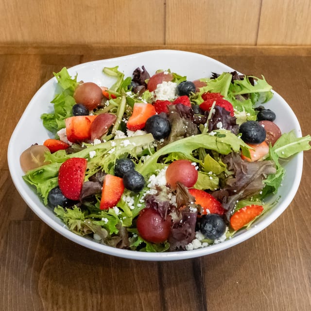 Fields Green & Goat Cheese Salad.
