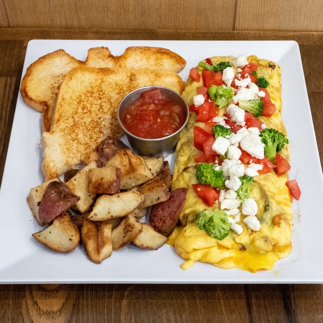 Veggie Supreme Omelette.