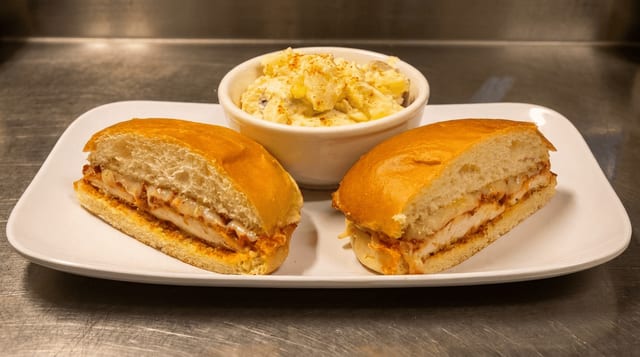 Chicken Parm Sandwich.