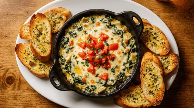 Spinach Artichoke Dip.
