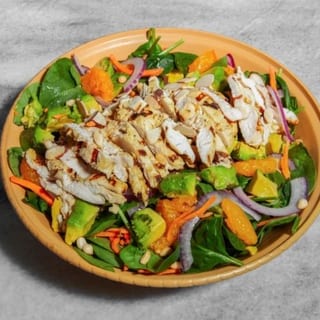 Chicken Spinach Avocado Salad