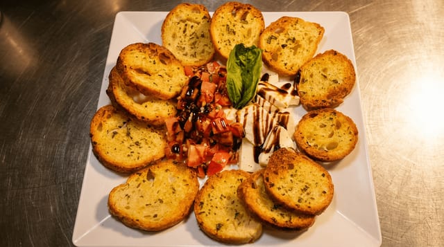 Bruschetta.