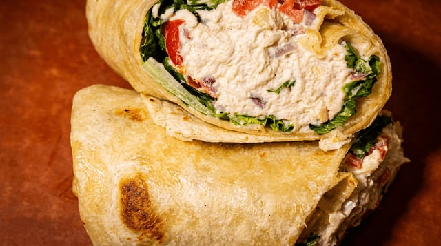 Tuna Salad Wrap.