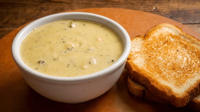 Broccoli & Cheddar Soup.