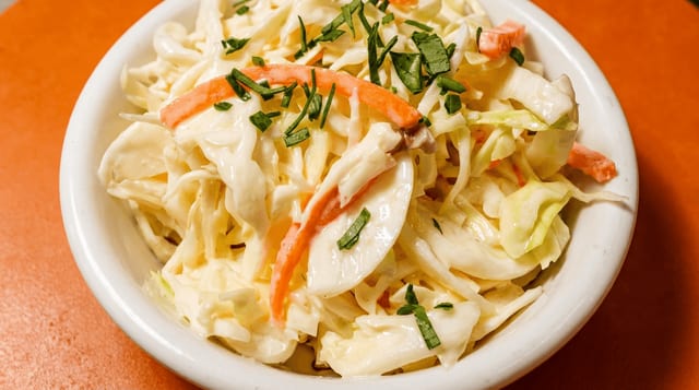 Coleslaw.