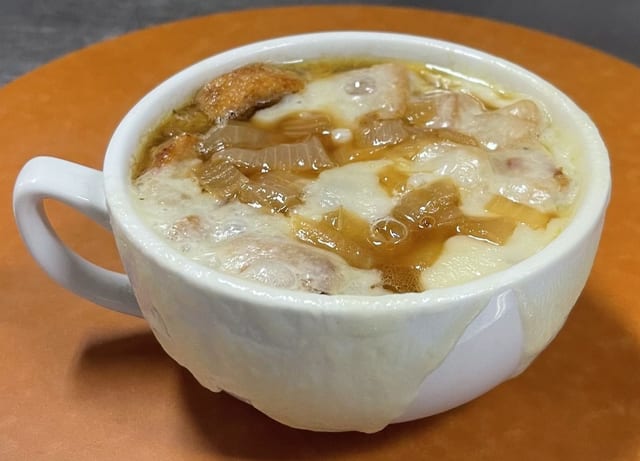 French Onion Soup.