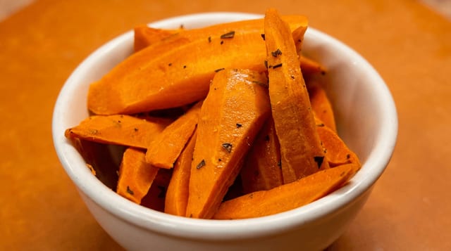 Roasted Carrots.