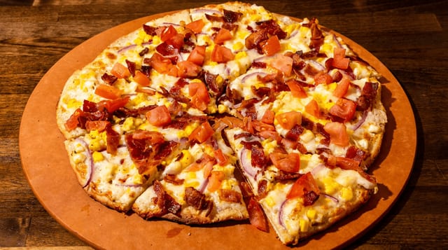 Breakfast Pizzetta.