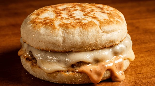 Egg & Cheddar + Latte Combo.