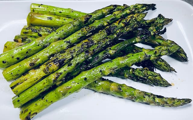 Grilled Asparagus.