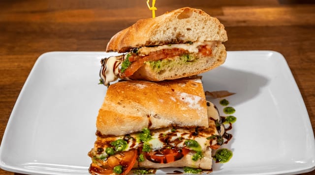 Caprese Sandwich.